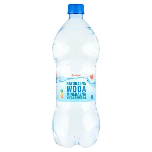 Naturalna woda mineralna niegazowana Auchan 1 l