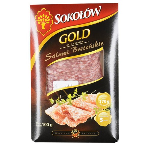 Salami bretońskie Sokołów 100 g