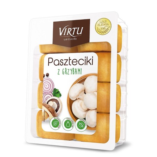Paszteciki z grzybami Virtu 250 g