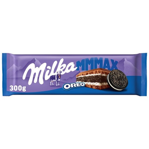 Czekolada mleczna MMMAX Oreo   Milka 300 g