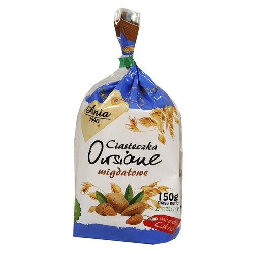 Ciasteczka owsiane migdałowe Ania 150 g