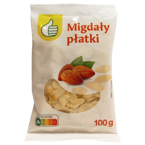 Migdały płatki Auchan 100 g