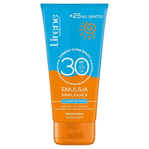 Emulsja do opalania SPF30  Lirene 175 ml