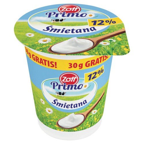 Śmietana 12% Zott 330 g