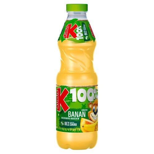 Sok 100% banan jabłko brzoskwinia Kubuś 850 ml