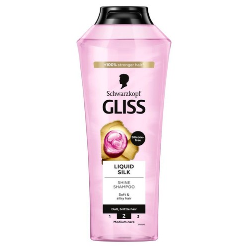 Liquid Silk Szampon do włosów z jedwabiem Gliss 400 ml