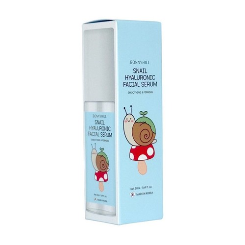 Serum do twarzy ze śluzem limaka i kwasem hialuronowym   BONNYHILL 50 ml