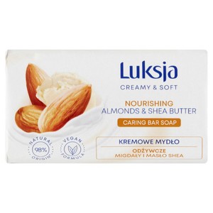 Mydło w kostce migdały i masło shea Luksja 90 g