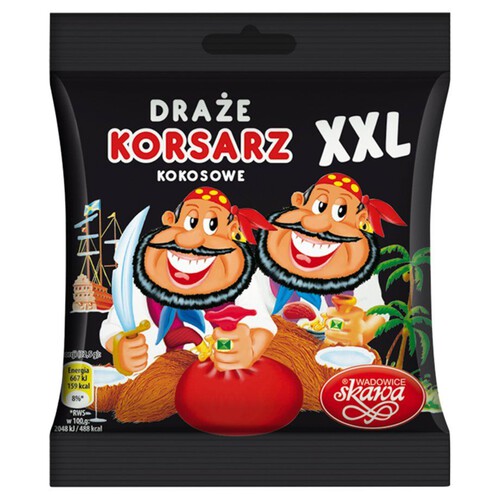 Draże kokosowe XXL Wadowice Skawa 130 g