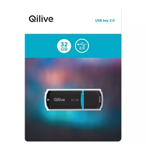 Pendrive 32GB USB 2.0 czarny Qilive 1 sztuka