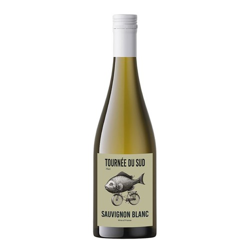 Wino białe Sauvignon Blanc IGP Pays d'Oc alk. 11% obj. Tournee du Sud 750 ml