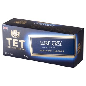 Herbata czarna z aromatem bergamoty  TET 25 torebek