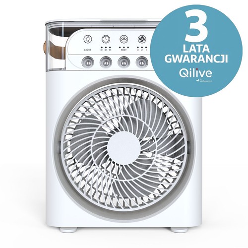 Wentylator biurkowy z funkcją mgiełki Q.6519 Qilive 1 sztuka
