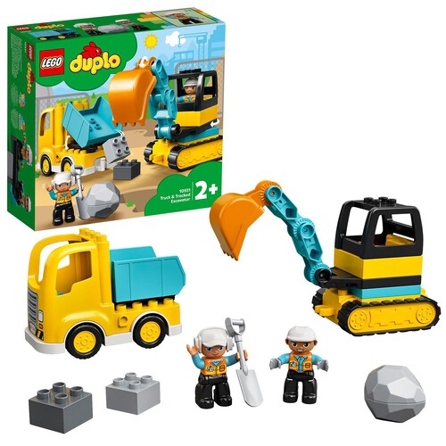 DUPLO® Construction Ciężarówka i koparka gąsienicowa 10931 LEGO 1 sztuka