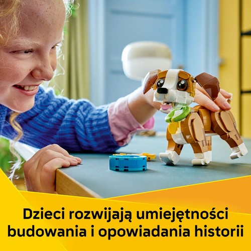 Zestaw konstrukcyjny Creator 3 w 1 Urocze zwierzątka: psotny szczeniaczek 31382 LEGO 1 sztuka