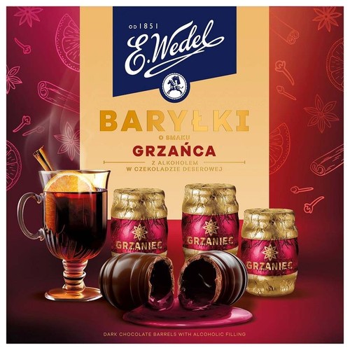 Baryłki o smaku grzańca E.Wedel 200 g