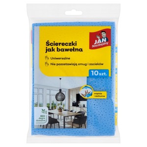 Ściereczki uniwersalne Jan Niezbędny 10 sztuk