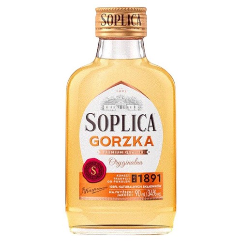 Wódka smakowa Gorzka alk. 28,0% obj. Soplica 90 ml