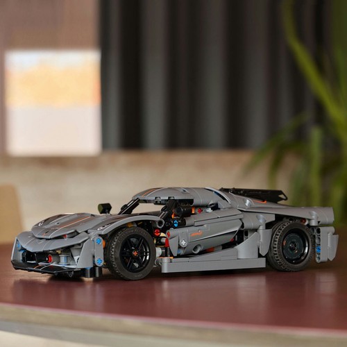 Technic Szary hipersamochód Koenigsegg Jesko Absolut 42173 LEGO 1 sztuka