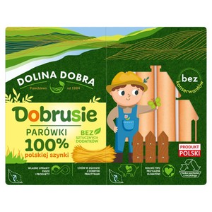 Parówki Dobrusie z szynki Dolina Dobra 160 g