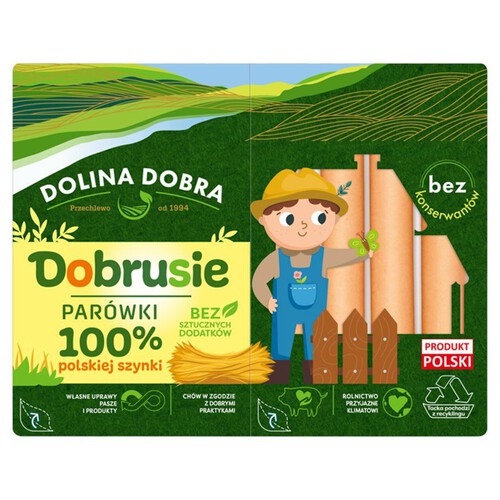 Parówki Dobrusie Dolina Dobra 160 g