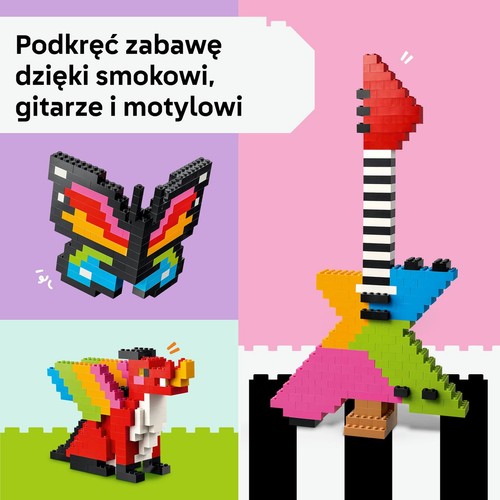 Classic Kreatywne kolorowe klocki 11045 LEGO 1 sztuka