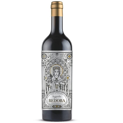 Wino gruzińskie czerwone wytrawne Saperavi alk. 13,5% obj. Bedoba 750 ml