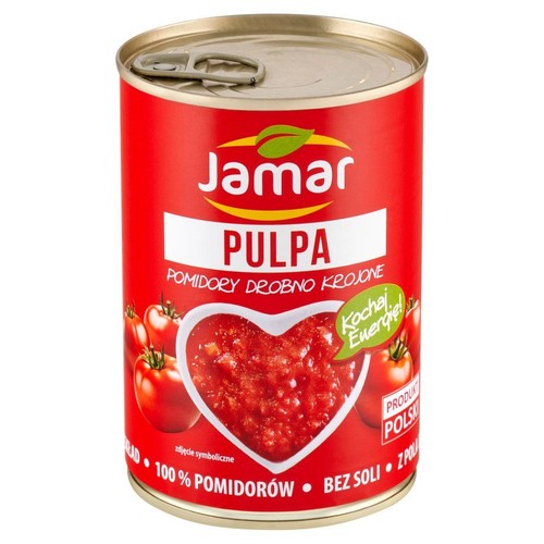 Pulpa pomidorowa pomidory drobno krojone Jamar 400 g