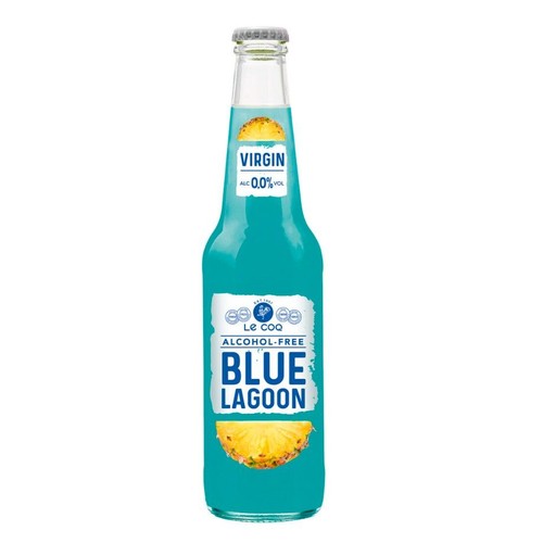 Drink bezalkoholowy Blue Lagoon Virgin alk. 0,0% obj. LE COQ 330 ml