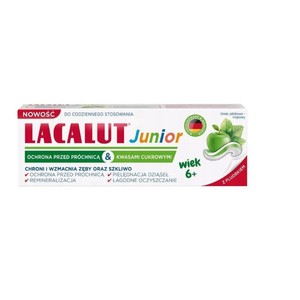 PASTA Do ZĘBÓW Dla DZIECI OD 6LAT LACALUT 1 sztuka