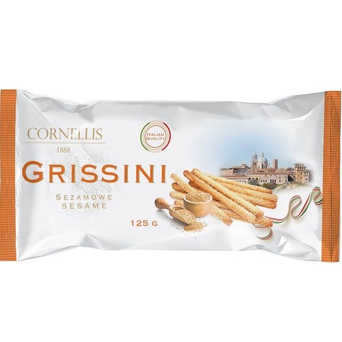 Grissini paluszki chlebowe sezamowe Cornellis 125 g