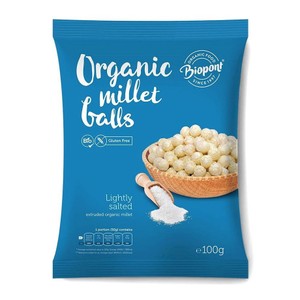 BIO Kulki ekologiczne z kaszy jaglanej Biopont 100 g