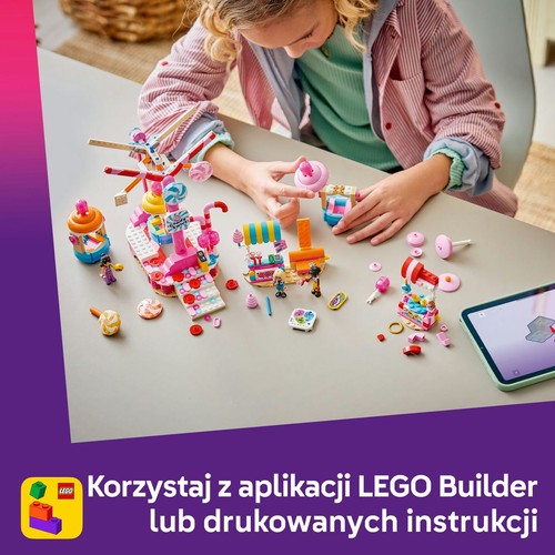 Friends Cukierkowo-babeczkowy diabelski młyn 42700 LEGO 1 sztuka
