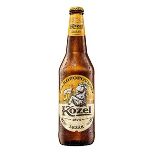 Piwo jasne Lezakj alk. 4,6% obj. Kozel 500 ml