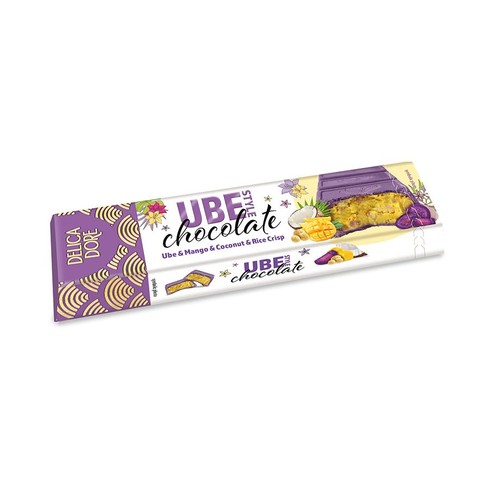 Czekolada Ube Style z nadzieniem mango i kokos Delica Dore 70 g