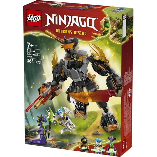 Zabawka NINJAGO® Mech specjalny Cole’a i Zane w smoczej zbroi 71854 LEGO 1 sztuka