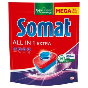 Tabletki do zmywarki All in 1 extra Somat 75 tabletek