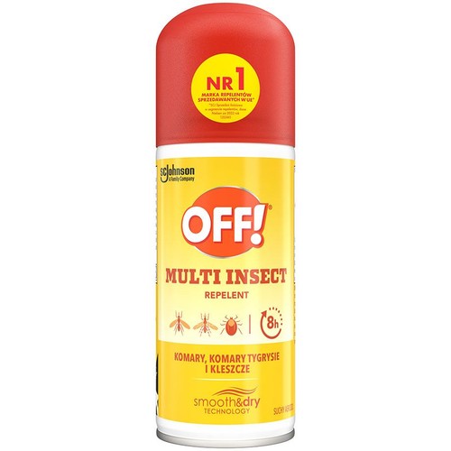 Multi-insect spray przeciw komarom i kleszczom OFF! 100 ml