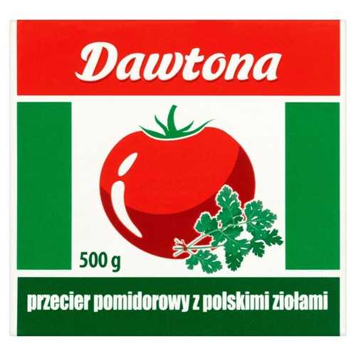 Przecier pomidorowy z polskimi ziołami Dawtona 500 g