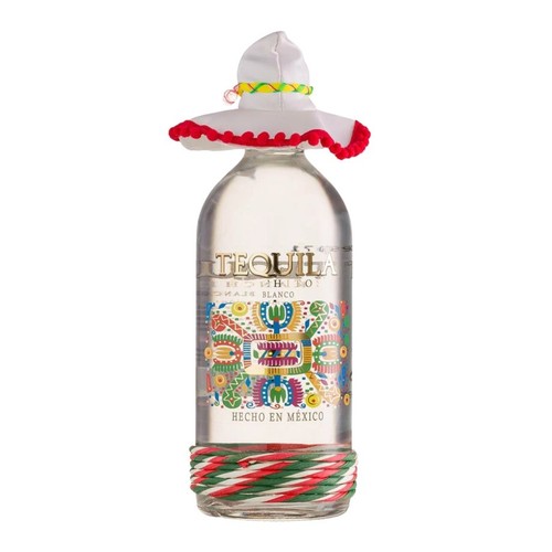 Tequila Silver alk. 35,0% obj. + Sombrero Ranchitos 700 ml