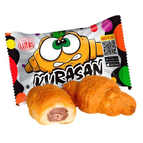 Kurasan rogal z nadzieniem kakaowym  Lukas 45 g