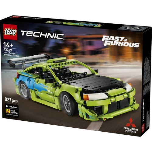 Technic Samochód Fast and Furious Mitsubishi Eclipse 42229 LEGO 1 sztuka
