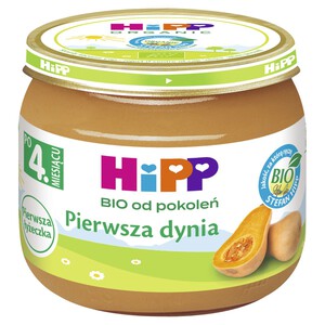 BIO Pierwsza dynia po 4. miesiącu HIPP 80 g