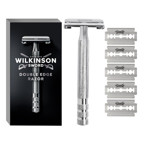 Maszynka do golenia na żyletki + 5 żyletek Wilkinson 1 sztuka