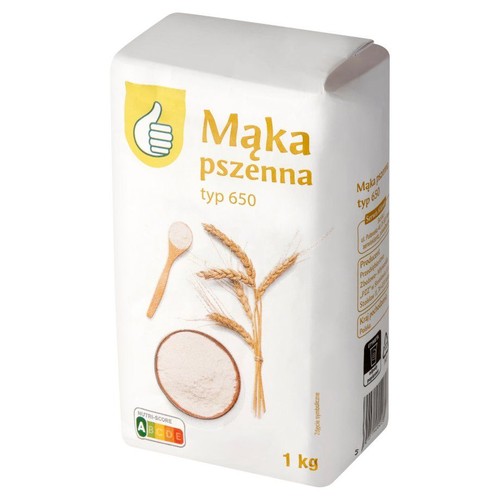 Mąka pszenna typ 650 uniwersalna Auchan 1 kg