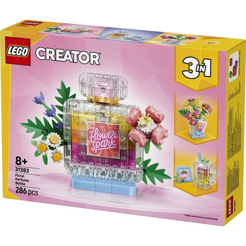Creator 3 w 1 Flakon perfum z kwiatową ozdobą 31383 LEGO 1 sztuka