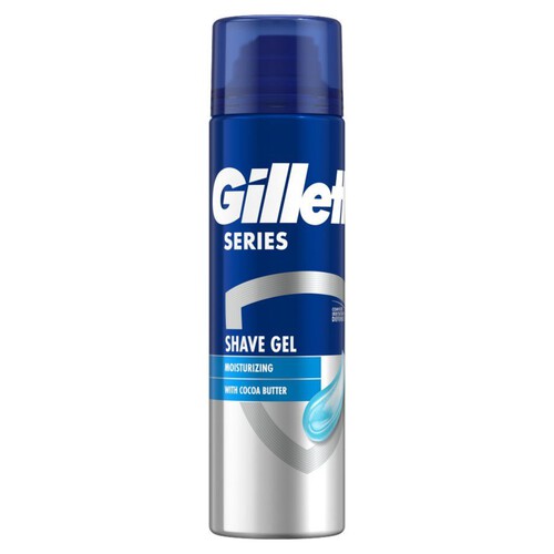 Żel do golenia nawilżający z masłem kakaowym Gillette 200 ml