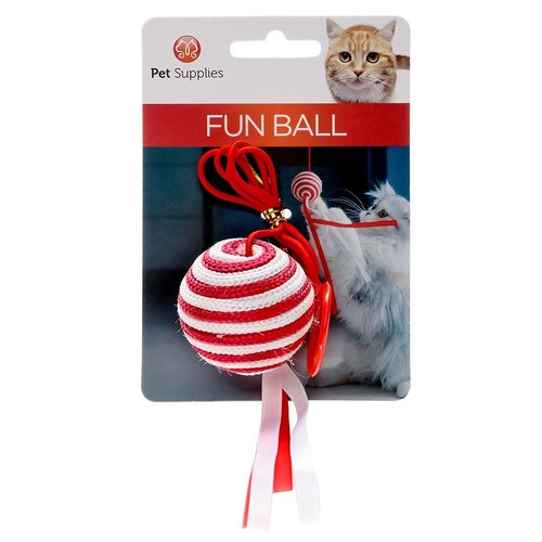 Fun Ball piłeczka dla kotka na lince Pet Supplies 1 sztuka