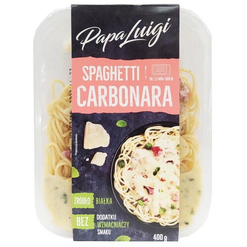 Spaghetti Carbonara Papa Luigi 400 g