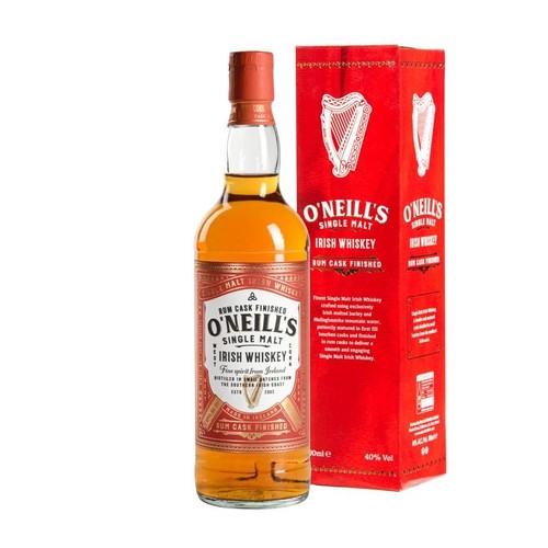 Whisky single malt Rum Cask alk. 40,0% obj. O'Neill's  700 ml